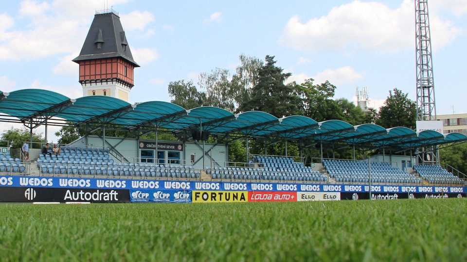 Vodárenská věž a českobudějovický stadion
