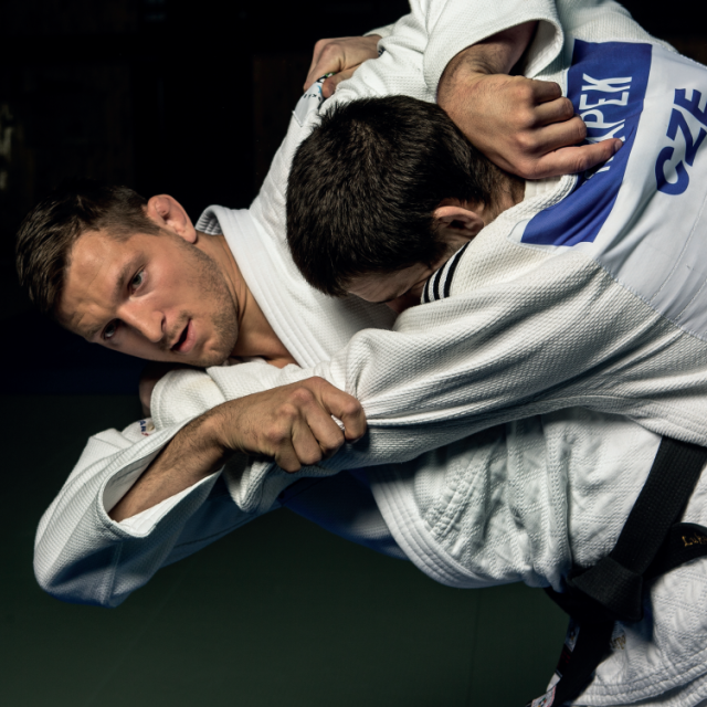 Lukáš Krpálek v akci | foto: Herbert Slavík