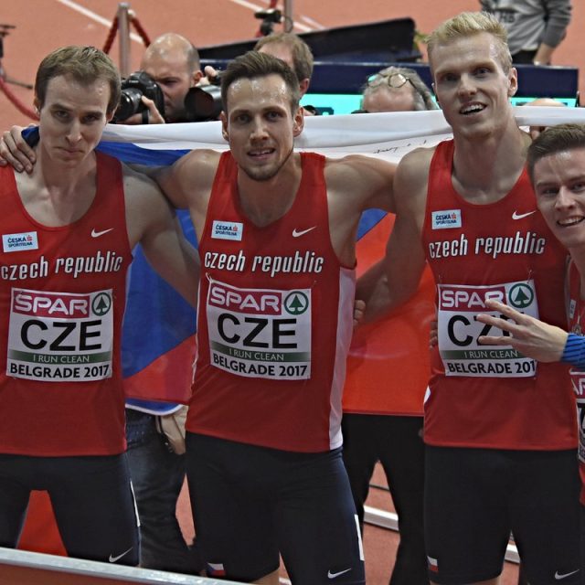 Patrik Šorm  (druhý zprava) je dlouholetou oporou české štafety | foto: ASC Dukla Ivana Roháčková