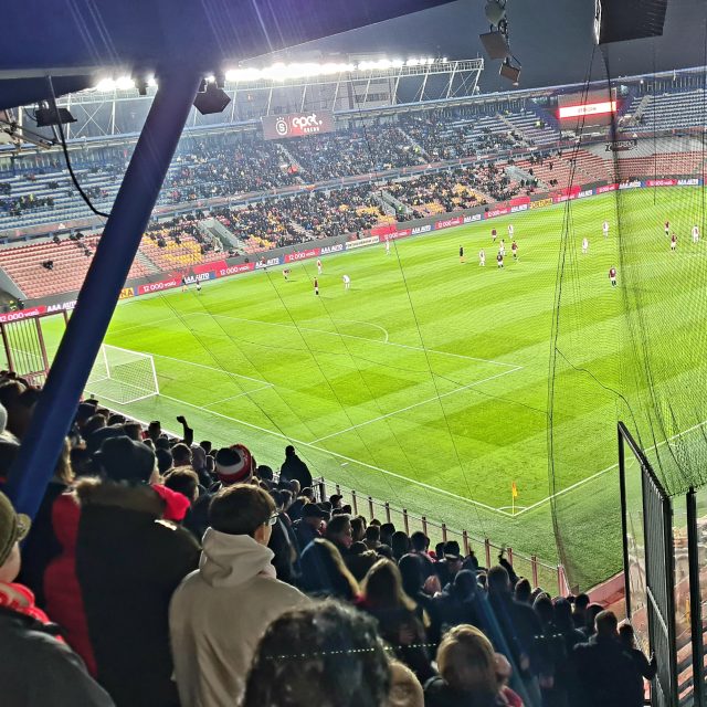 Návštěva Letné při zápase Sparta B - Slavia B | foto: Jaroslav Plašil,  Český rozhlas