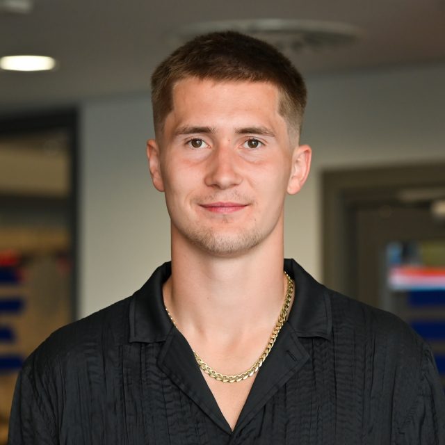 Hokejista Martin Nečas | foto: Agáta Nezbedová,  Český rozhlas