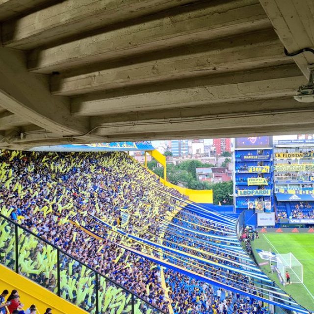 Fotbalový svatostánek argentinského klubu Boca Juniors | foto: Jaroslav Plašil,  Český rozhlas