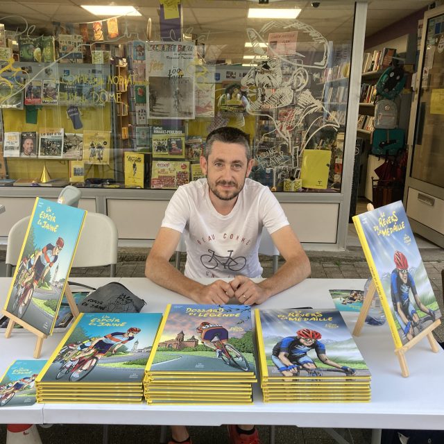 Autor cyklokomiksu Laurent David | foto: Martin Balucha,  Český rozhlas