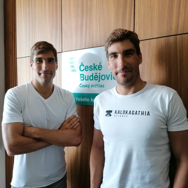 David a Tomáš Svobodovi - sportovci s vizí | foto: Eva Kadlčáková,  Český rozhlas,  Český rozhlas