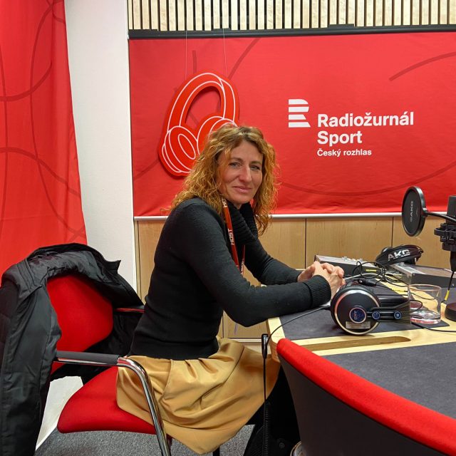 Alice Paurová v talkshow Páteční finiš | foto: Český rozhlas