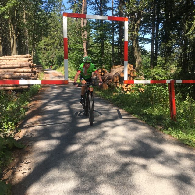 Vjezd na sigle trail | foto: Ľubomír Smatana,  Český rozhlas,  Český rozhlas Radiožurnál