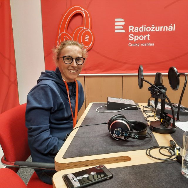 Poslechněte si celý rozhovor s čtyřnásobnou olympioničkou v triatlonu Vendulou Frintovou | foto: Anna Duchková,  Český rozhlas