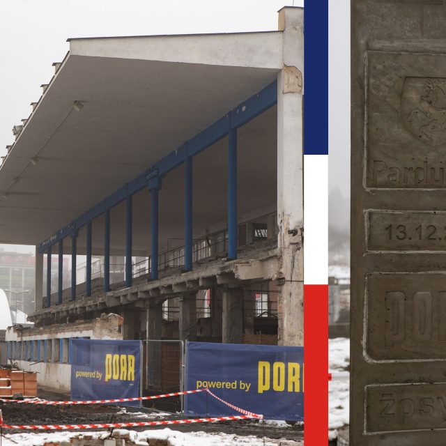 Výstavba nového Letního stadionu v Pardubicích | foto: Jiří Šeda,  Český rozhlas