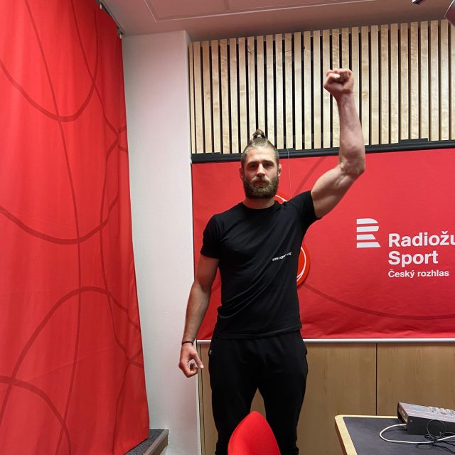 MMA zápasník Jiří Procházka v talkshow Na síti | foto: Český rozhlas