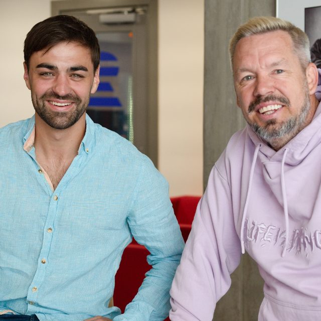 David Hovorka a Pavel Horváth | foto: Anna Rychnovská,  Český rozhlas