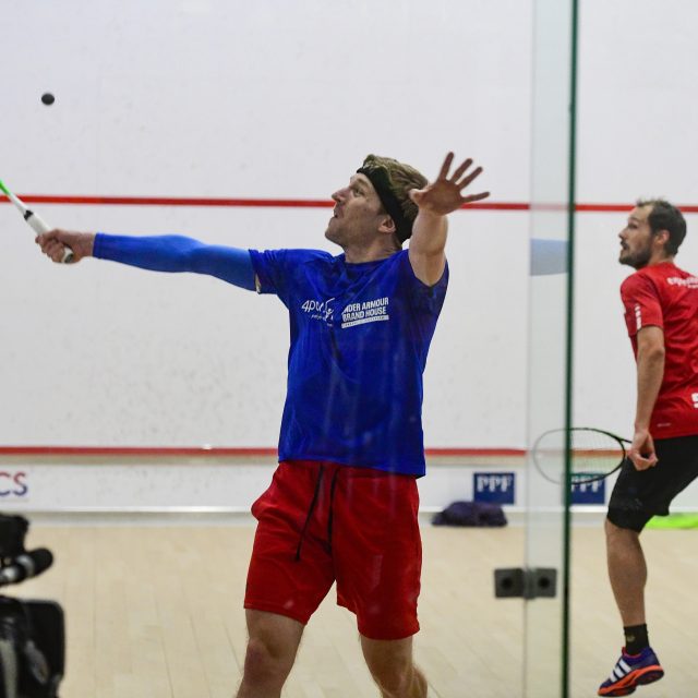Squashista Jakub Solnický | foto: Roman Vondrouš,  ČTK