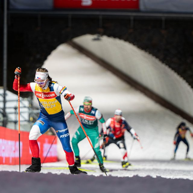 Jak se zadaří české biatlonové reprezentaci na mistrovství světa v Novém Městě na Moravě? Poslouchejte na Radiožurnálu Sport | foto:  (C) Český biatlon Petr Slavík