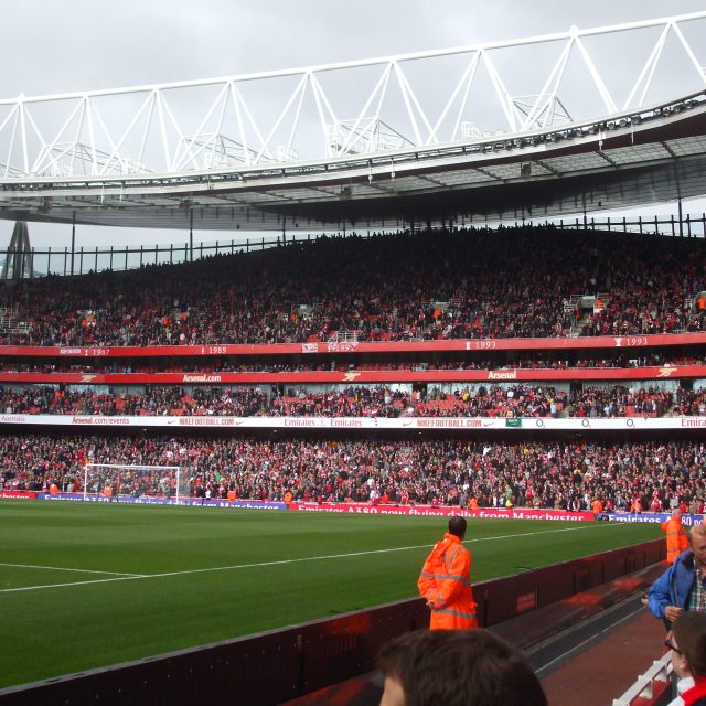 Tady hrál za londýnský Arsenal i Tomáš Rosický - Emirates Stadium | foto: archiv Jiřího Vojkovského