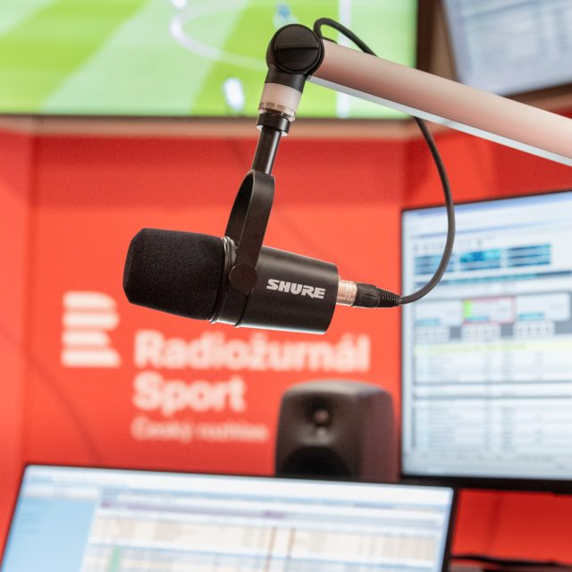 Newsroom Radiožurnál Sport | foto: Khalil Baalbaki,  Český rozhlas,  Český rozhlas