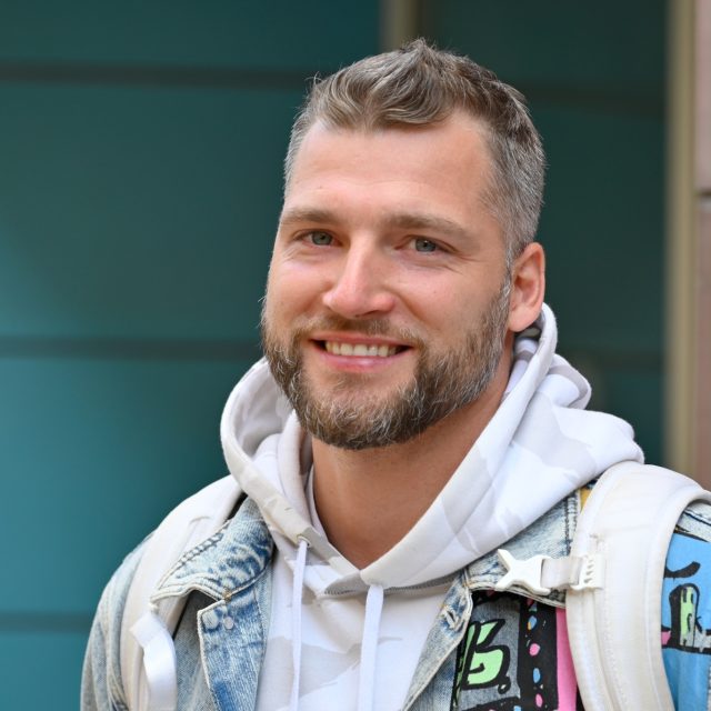 Volejbalista Milan Moník | foto: Agáta Nezbedová,  Český rozhlas