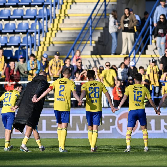 Fotbalisté Zlína zahájí sezonu jako nováček na půdě Teplic | foto: Dalibor Glück,  ČTK