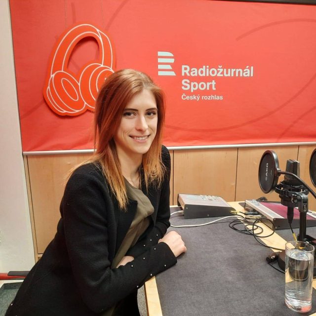 Eliška Březinová v talkshow Na Síti | foto: Anna Duchková,  Český rozhlas