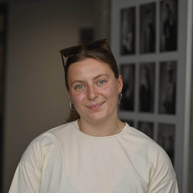 Marie Němcová jako host pořadu Páteční finiš | foto: Agáta Nezbedová,  Český rozhlas