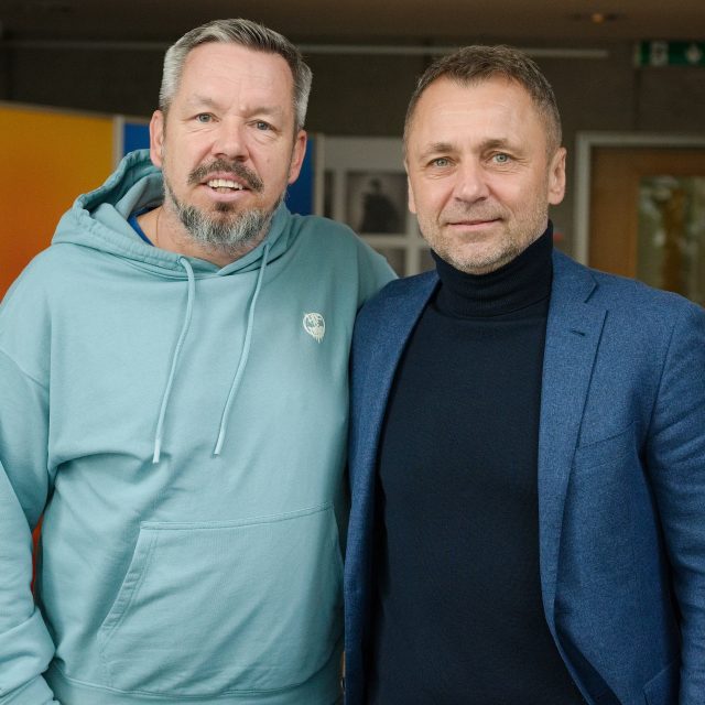 Ivo Ulich a Pavel Horváth | foto: Anna Rychnovská,  Český rozhlas