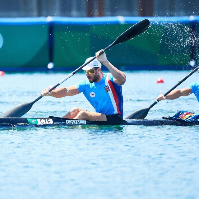 Deblkajakáři Josef Dostál a Radek Šlouf získali bronzovou medaili | foto: Barbora Reichová,  Český olympijský výbor