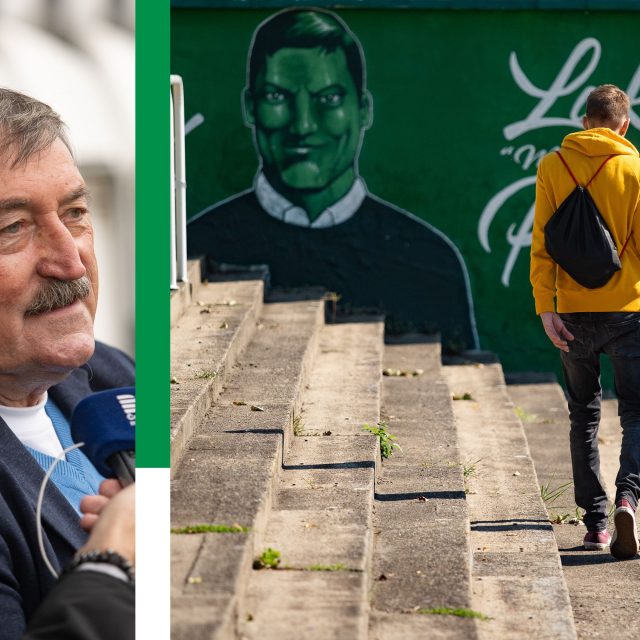 Martin Minha na Andrově stadionu | foto: Jiří Šeda,  Český rozhlas