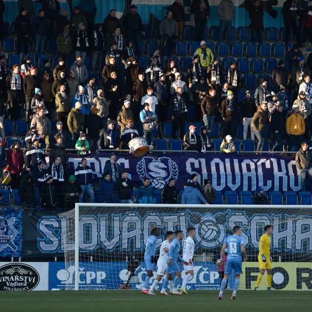 Tribuny na stadionu v Uherském Hradišti | foto: Profimedia