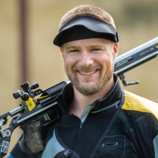 Olympijský medailista Matthew Emmons je novým střeleckým trenérem českých biatlonistů | foto: Vít Černý