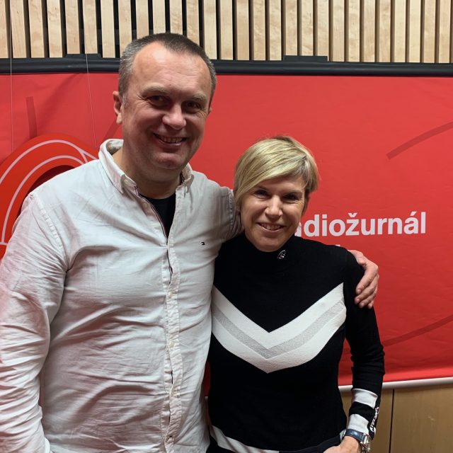Šéf českého biatlonu Jiří Hamza hostem pořadu Páteční finiš | foto: Jan Suchan,  Český rozhlas