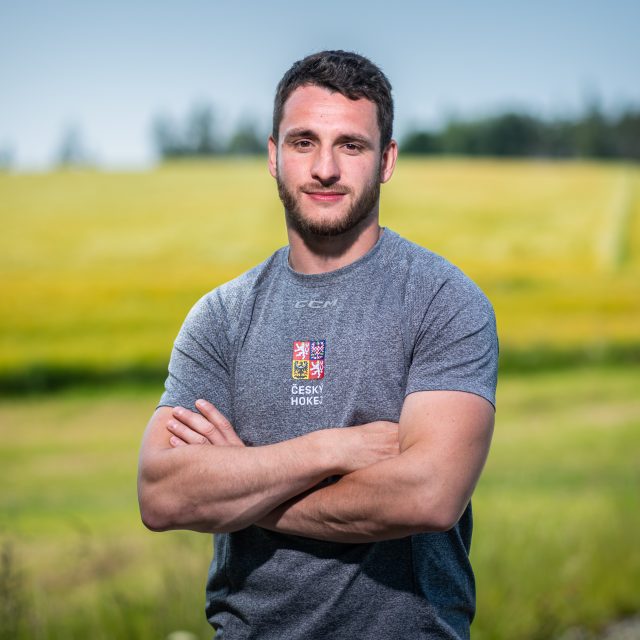 Hokejista Ondřej Beránek | foto: Zuzana Jarolímková,  Český rozhlas