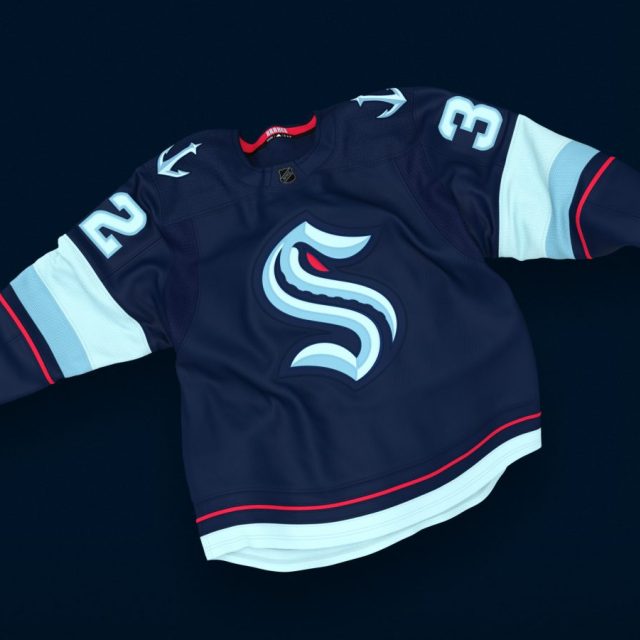 Dres Seattle Kraken v první sezoně v NHL | foto: Twitterový účet Seattle Kraken.