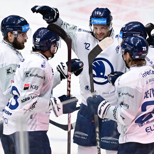 Hokejisté Plzně zažívají úspěšný vstup do extraligové sezony 2025/2026 | foto: David Taneček,  ČTK