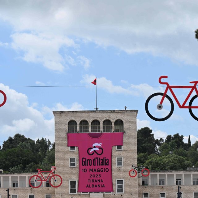 Giro d Italia startuje letos v Albánii | foto: Sirotti Stefano ČTK / imago sportfotodienst