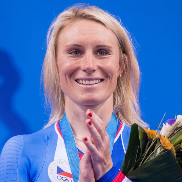 Dráhová cyklistika Jarmila Machačová se nyní připravuje na roli matky | foto: Český olympijský tým