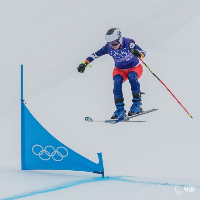 Nikol Kučerová s vystoupením na olympijských hrách v Pekingu spokojená nebyla | foto: Český olympijský tým