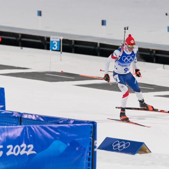 Michal Krčmář se v talkshow Na férovku vrací k předvedeným výkonům na olympiádě | foto: Martin Flousek,  ČOV