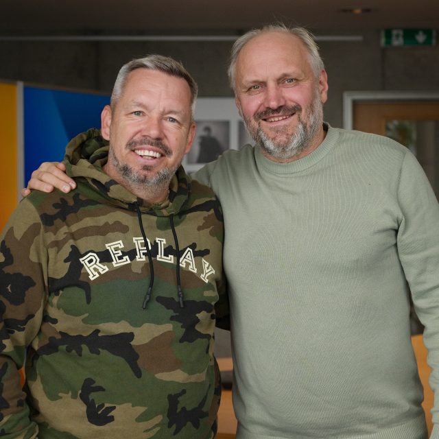 Václav Němeček a Pavel Horváth | foto: Anna Rychnovská,  Český rozhlas