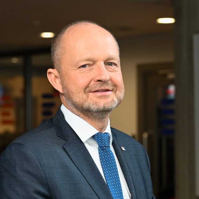 Předseda Národní sportovní agentury Ondřej Šebek | foto: Agáta Nezbedová,  Český rozhlas