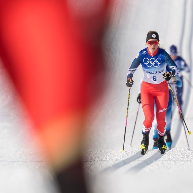 Poslechněte si celý rozhovor s českou běžkyní na lyžích Kateřinou Janatovou | foto: Český olympijský tým