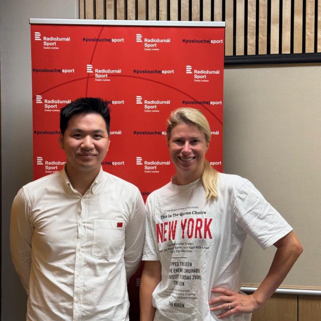 Šachista Thai Dai Van Nguyen a Andrea Sestini Hlaváčková | foto: Zuzana Pokorná,  Český rozhlas
