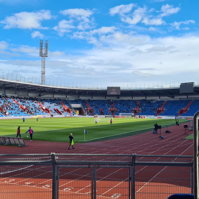 Návštěva fotbalového stadionu v Ostravě v roli hostujícícho fanouška | foto: Jaroslav Plašil,  Český rozhlas