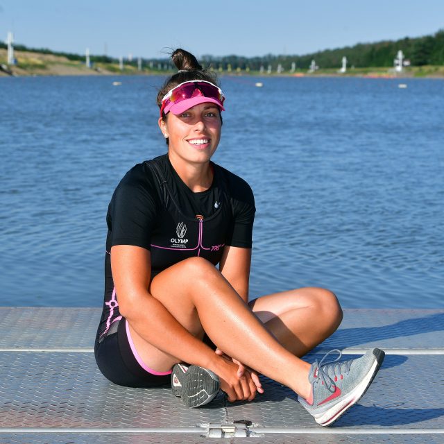 Veslařka Radka Novotníková | foto: Pavel Mazáč / CNC / Profimedia