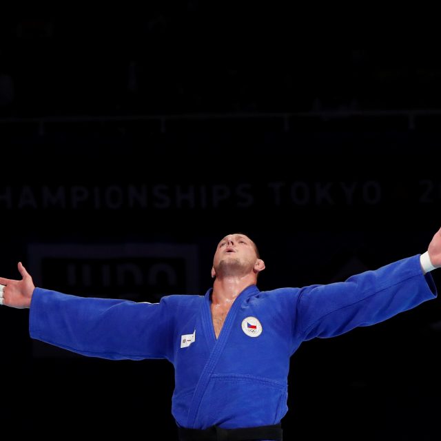 Lukáš Krpálek. | foto: Issei Kato,  Reauters