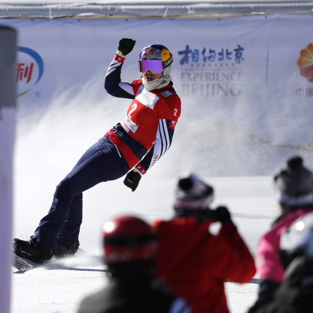 Česká snowboardcrossařka Eva Samková | foto: Tingshu Wang,  Reuters