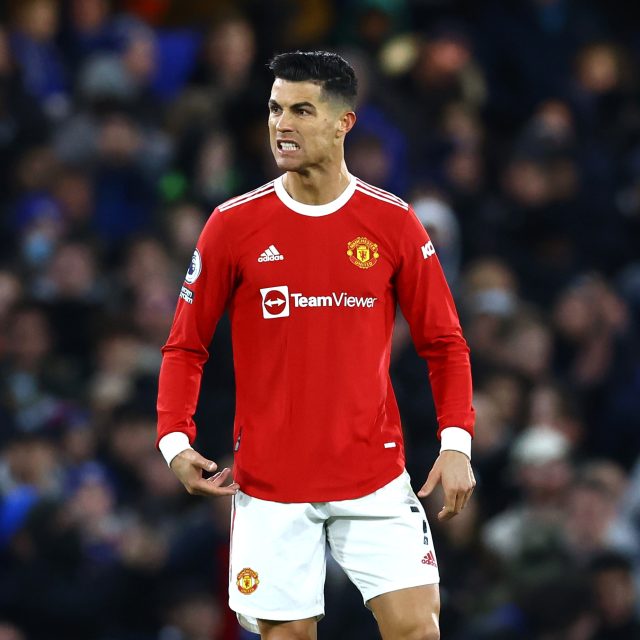 Cristiano Ronaldo v barvách Manchesteru United | foto: Reuters