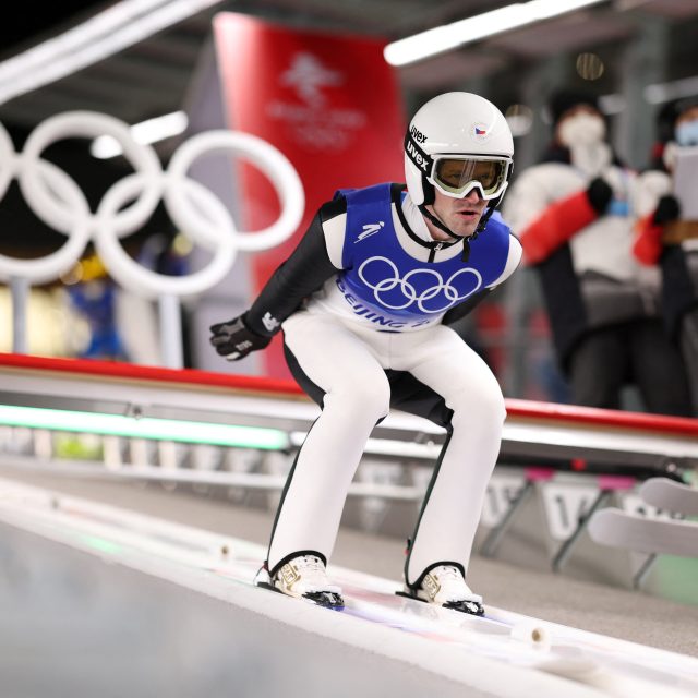Český skokan Roman Koudelka | foto: POOL,  Reuters