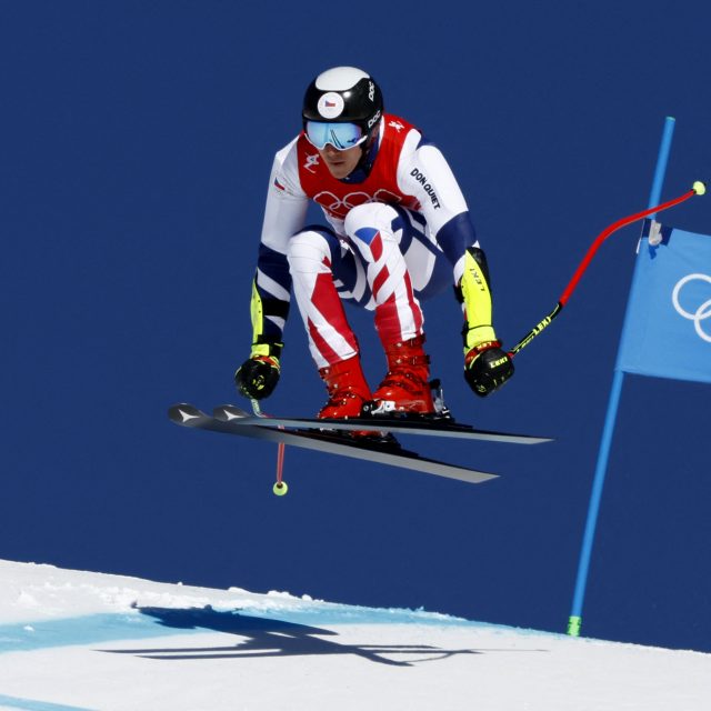 Český sjezdař Jan Zabystřan | foto:  Christian Hartmann,  Reuters