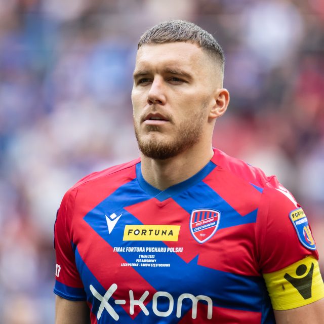 Tomáš Petrášek,  obránce Rakowu Čenstochová | foto: Mikolaj Barbanell,  Reuters