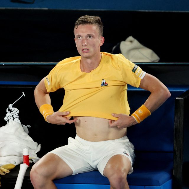 Jiří Lehečka končí na Australian Open ve čtvrtfinále | foto: Reuters