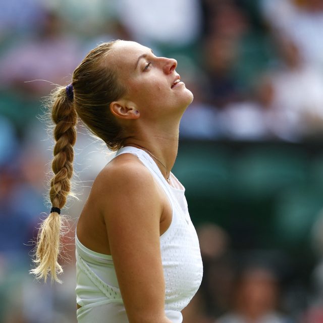 Petra Kvitová | foto: Hannah McKay,  Reuters