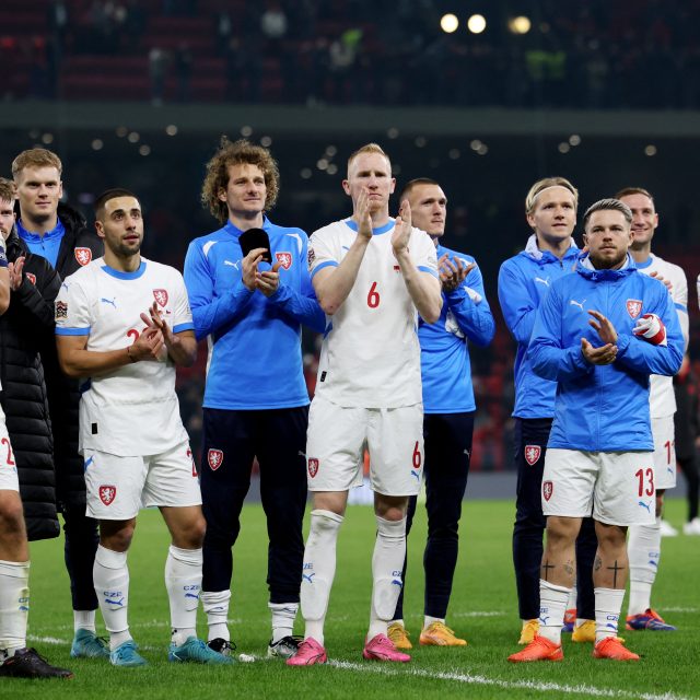 Česká fotbalová reprezentace | foto: Reuters